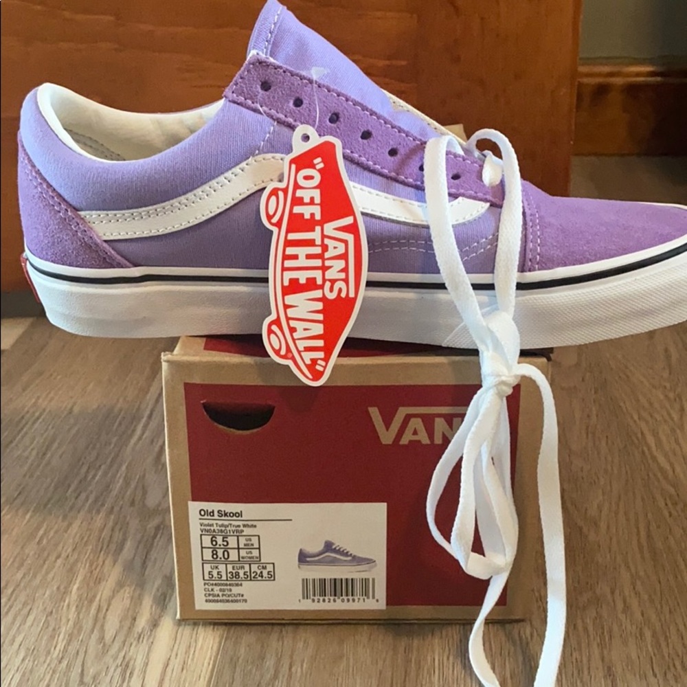 NWT Purple Vans (Old Skool)
